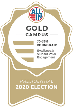 ALL IN Gold Campus badge